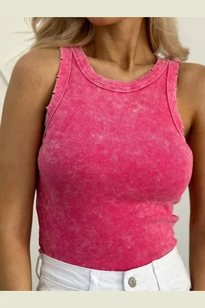 HERE&NOW Round Neck Sleeveless Top