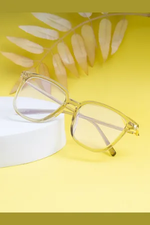 Ted Smith Unisex Green Full Rim Square Frames Eyeglasses