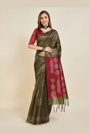 Ishin Geometric Printed Saree
