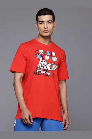 adidas Graphic Printed Cotton T-shirt