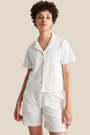 Muvazo Women Slim Fit Cotton Cotton Shorts