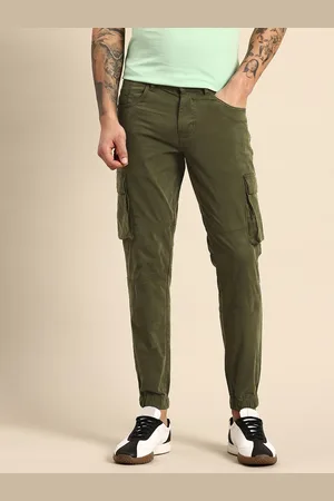 Being Human Men Slim Fit Cargo Joggers