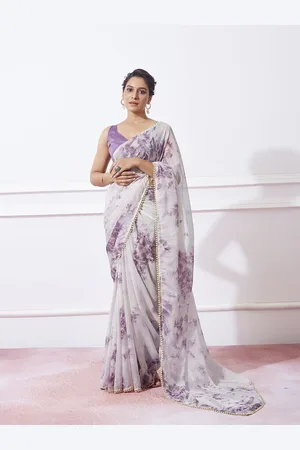 Kalista Floral Organza Saree