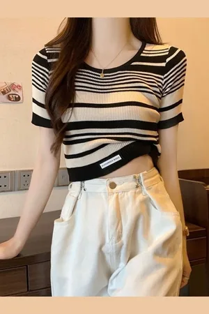 HERE&NOW Women Striped Top