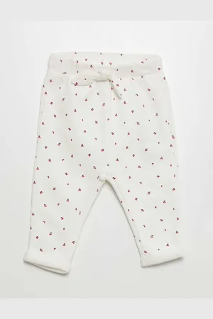 KIABI Girls Cotton Printed Trousers