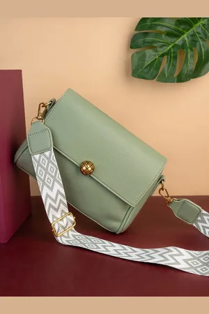 Styli Textured Structured Shoulder Bag