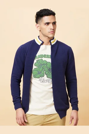 Being Human Men Colourblocked Tropical Applique T-shirt