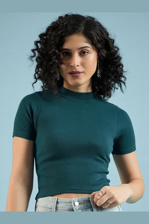 DressBerry Women Ribbed Cotton Tank Crop Top