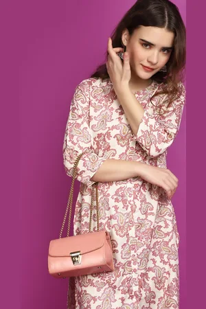 V-Mart Ethnic Motifs Straight Cotton Kurta