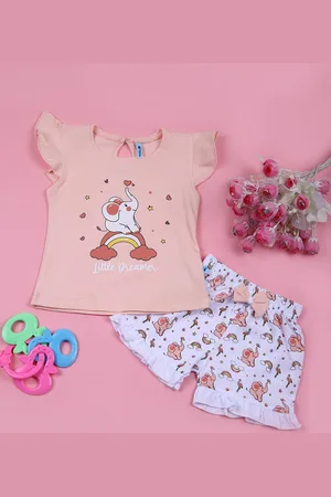 V-Mart Infant Animal Printed Top With Shorts