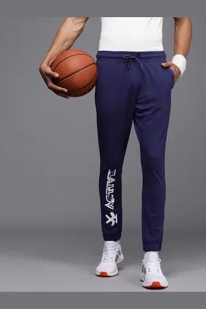 WROGN Men Dry Pro Mid-Rise Sports Joggers