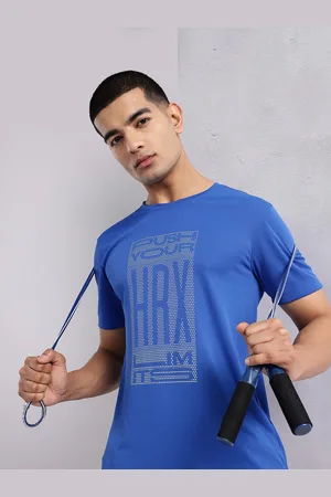 HRX Brand Logo Printed Training T-shirt
