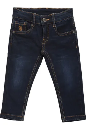 Ralph Lauren Boys Slim Fit Mid Rise Light Fade Stretchable Jeans