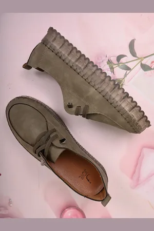 Jove Women Lightweight Lace Up Loafers