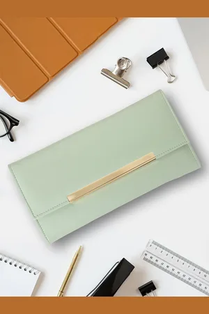 MARKQUES Women Leather Envelope Wallet