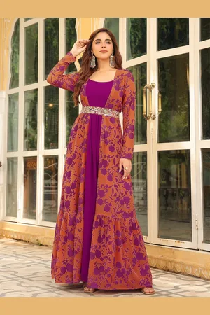 Janasya Women A-Line Maxi Dress