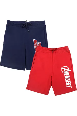 Wear Your Mind Boys Pack Of 2 Avengers Shorts