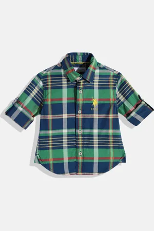 Ralph Lauren Boys Tartan Checked Casual Shirt
