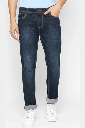 Being Human Men Low Distress Light Fade Skinny Fit Jeans