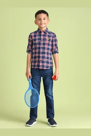 Ralph Lauren Boys Tartan Checked Pure Cotton Casual Shirt