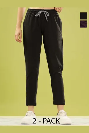 dollar Women Pack Of 2 Dry Fit Cotton Track Pants