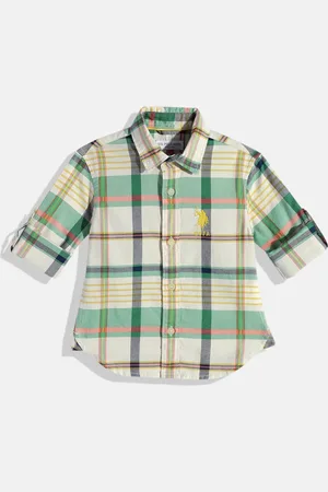 Ralph Lauren Boys Tartan Checked Casual Shirt