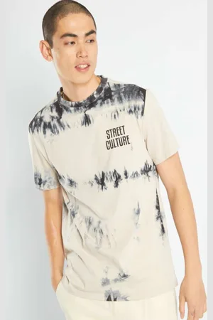 KIABI Men Dyed Pure Cotton T-shirt