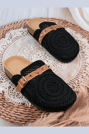 Jove Women PU Mules Flats