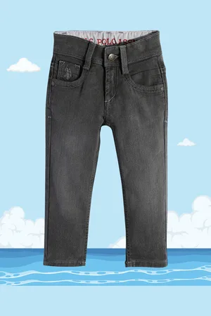 Ralph Lauren Boys Charcoal Grey Clean Look Stretchable Jeans