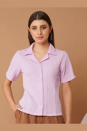 Chemistry Women Slim Fit Opaque Casual Shirt