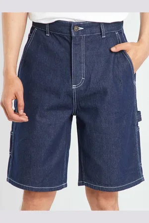 KIABI Men Mid-Rise Pure Cotton Shorts