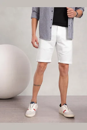 Nautica Men Solid Pure Cotton Slim Fit Chino Shorts