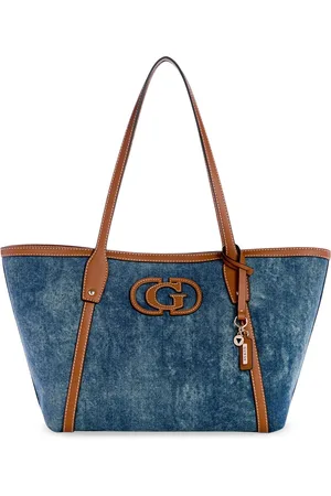 Guess Women Solid Structured Cotton Tote Bag
