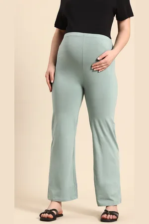 Blush Women Knitted Maternity Palazzos