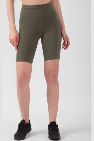 Reebok Women Slim-Fit Lux High Rise Biker Shorts
