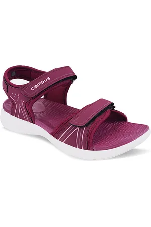 Campus Women Mauve Comfort Sandals