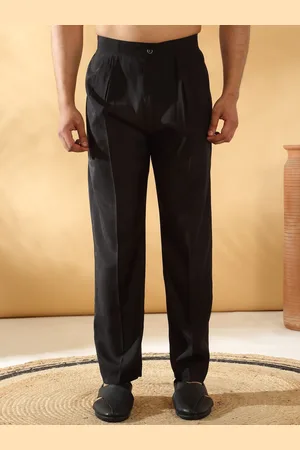 Kraft Men Relaxed Pleated Trousers