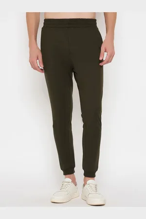 John Players Men Cotton Mid-Rise Joggers