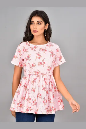 Kalini Floral Printed A-Line Top