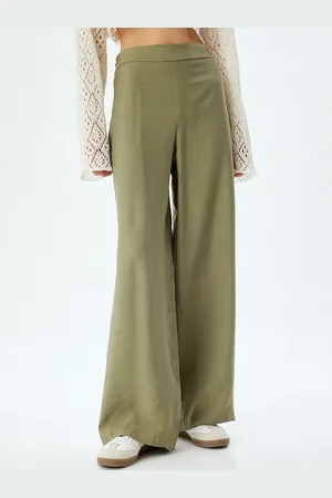 Koton Women High-Rise Trousers