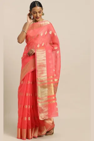 Kalista Ethnic Motifs Zari Saree