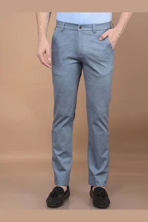 Crimsoune Club Men Smart Slim Fit Mid-Rise Chinos
