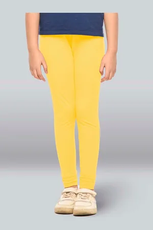Lyra Girls Mid-Rise Cotton Churidar-Length Leggings