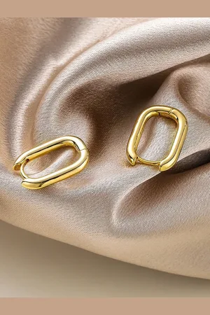 Krelin Gold Plated Stainless Steel Hoop Earrings