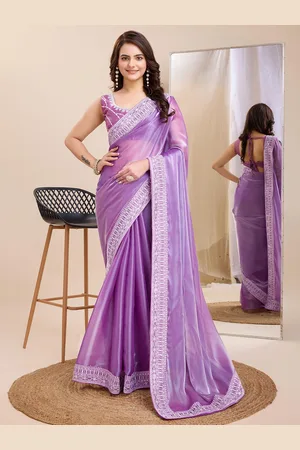VAIRAGEE Women Embroidered Ready to Wear Saree