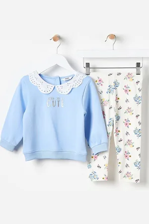 Max Collection Girls Printed Top with Pyjamas