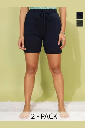 dollar Pack of 2 Cotton Sports Shorts