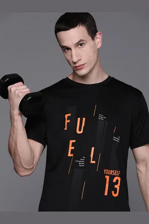 HRX Printed Rapid-Dry Training T-shirt