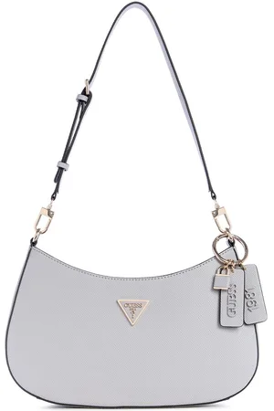 Guess Women Textured Structured Shoulder Bag