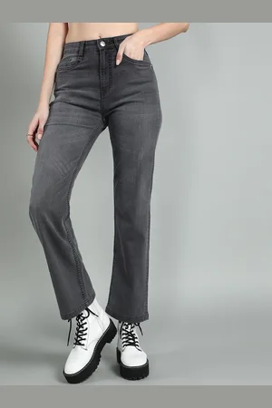 Chemistry Women Straight Fit High-Rise Light Fade Stretchable Jeans
